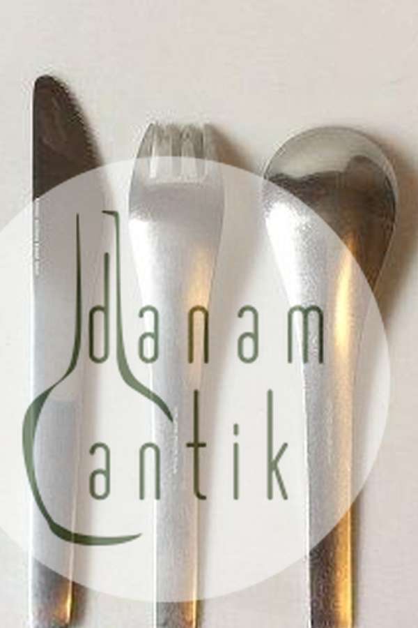 Georg Jensen Stainless Steel Blå Haj Bestiksæt til 12 personer, 36 dele