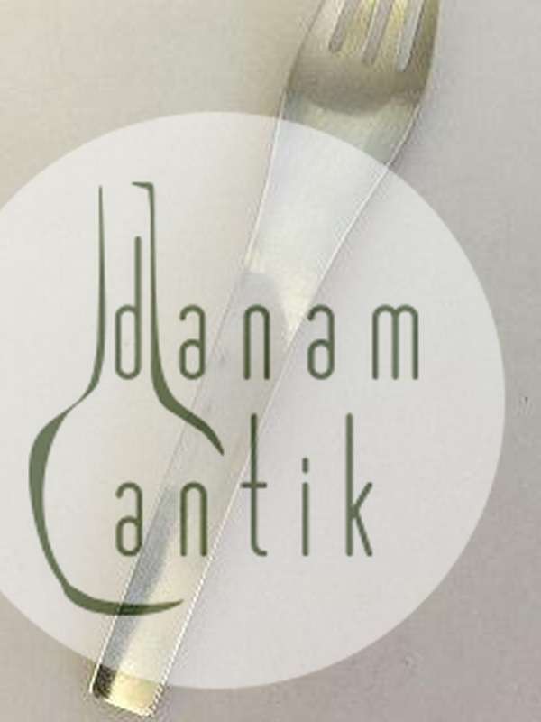 Georg Jensen Stainless 'Blå Haj' Spisegaffel