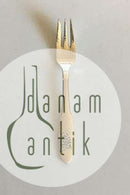 Georg Jensen Sølvplet Mermaid Kagegaffel