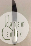 Georg Jensen Mitra Mat Stainless Spisekniv kort skaft, langt blad