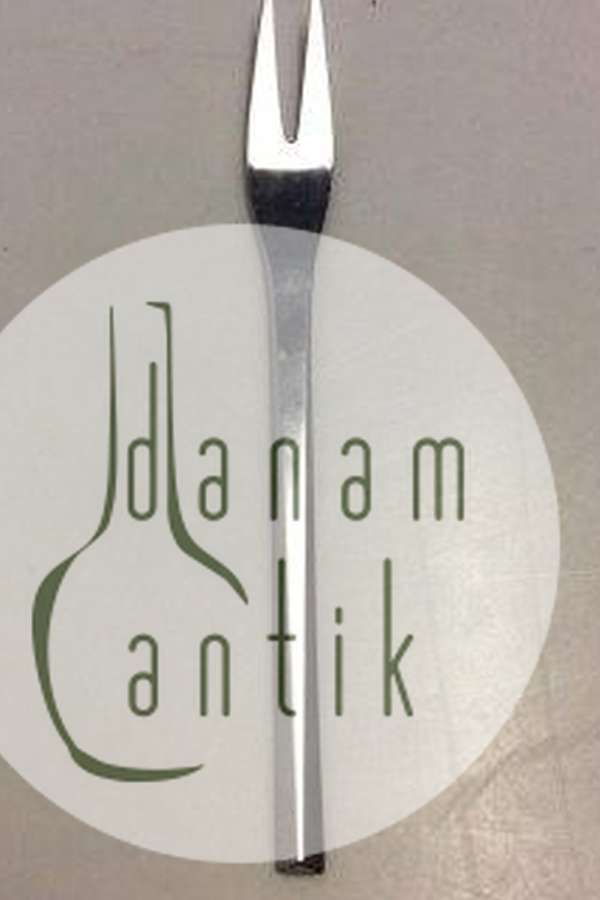 Georg Jensen Stainless Prisme Mat Kødgaffel