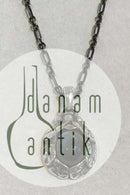 Georg Jensen 1997 Sterling Sølv Årsvedhæng med Labradorit Sten