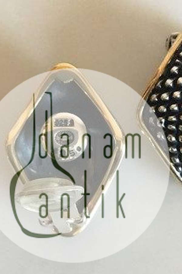 Georg Jensen Sterling Sølv Øreclips No 425