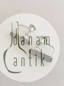 Georg Jensen Sterling Sølv Øreskruer No 97