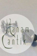 Georg Jensen Sterling Sølv Øreringe No 89 (Skruer)