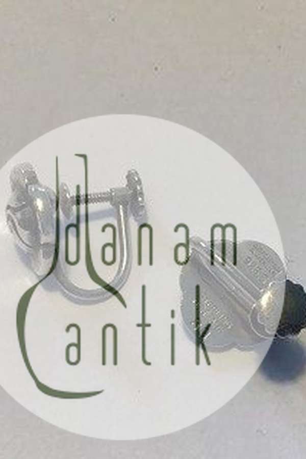 Georg Jensen Sterling Sølv Øreringe No 89 (Skruer)