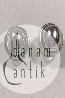 Georg Jensen Sterling Silver Earrings No 86B (Clips)