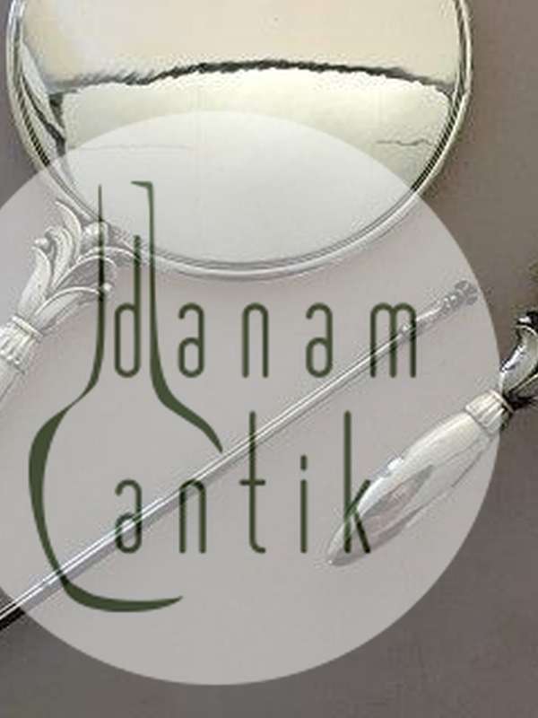 Georg Jensen Sterling Silver Harald Nielsen Mirror, Brush and Cumb No 172