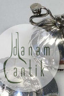 Georg Jensen Sterling Silver Tea Strainer and Holder No 97