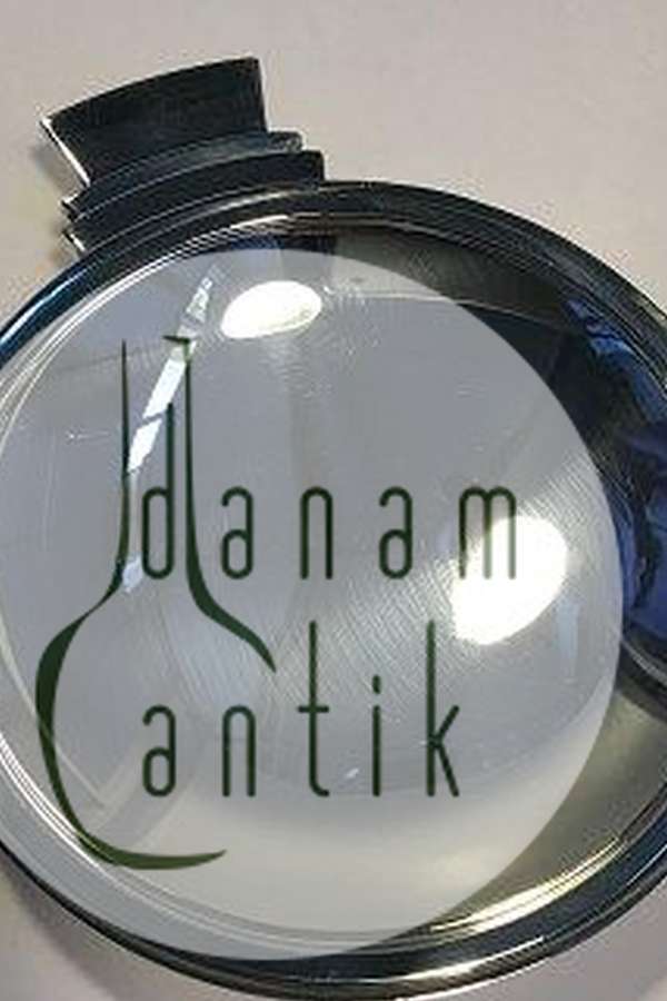 Georg Jensen Sterling Sølv Flad Skål Pyramide No 600 A