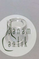 ジョージ ジェンセン スターリングシルバー ガラストレイ 6個セット No 428 D