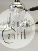 Georg Jensen Sterling Sølv Kaffekande, flødekande og sukkerskål af Harald Nielsen No 875