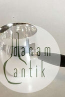 Georg Jensen Sterling Sølv Vandkande med håndtag af Ibenholt No 80 E