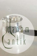 Georg Jensen Sterling Sølv Vandkande med håndtag af Ibenholt No 80