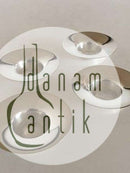 Sæt på 4 Georg Jensen Sterling Sølv Lysestager designet af Nanna Ditzel No 1112