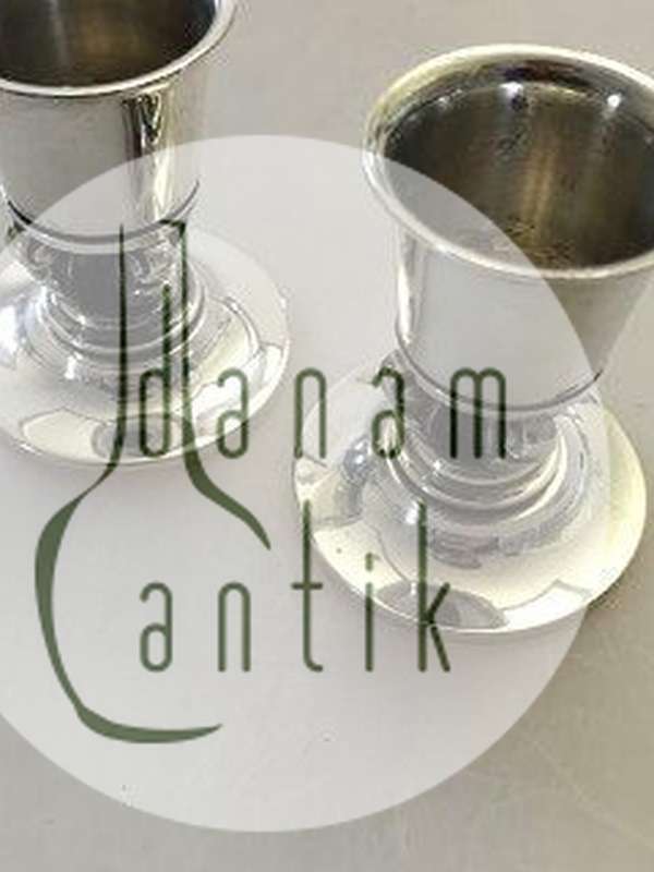 Georg Jensen Sterling Sølv Konge Lysestager No 741