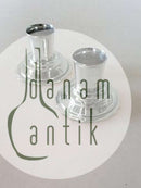 Georg Jensen Sterling Silver Lysestager af Harald Nielsen fra 1933-1944 No 504