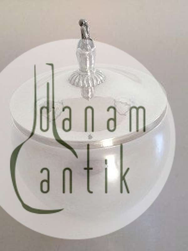 ジョージ ジェンセン ハラルド ニールセン作 スターリングシルバー 蓋付きボウル No 172C