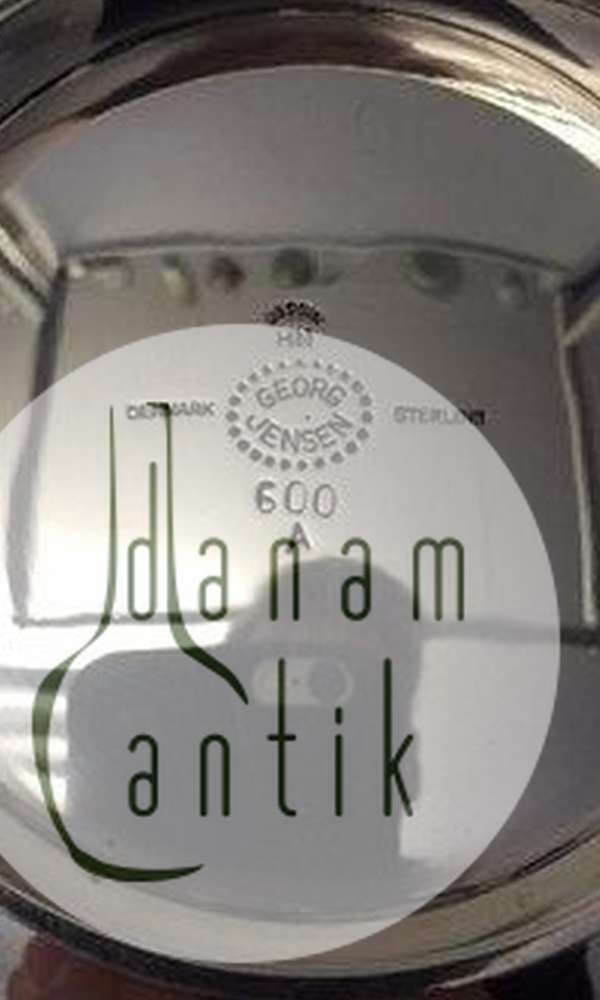 Georg Jensen Pyramide Sterling Sølv Skål No 600A