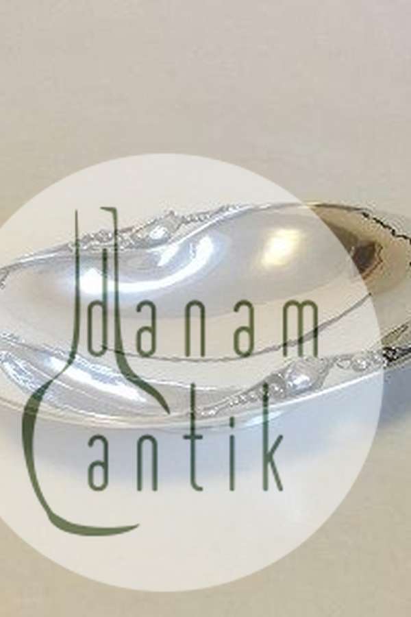 Georg Jensen Sterling Sølv Magnolia Skål No 2A