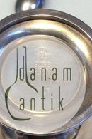 Georg Jensen キングスターリングシルバーマスタードボウル（エナメル＆スプーン） No 741