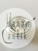 Georg Jensen Sterling Sølv salt kar med ske No 236 og No 130