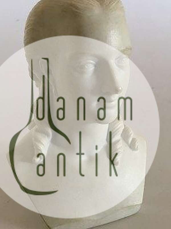 Bing og Grøndahl Buste af Bisque af dame