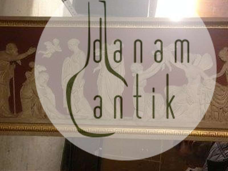 Ipsen Terracotta Relief af "Kærlighedens Aldre" af Bertel Thorvaldsen No 391