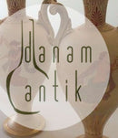 Par P. Ipsen Græske vase Store 37cm med farvede motiver