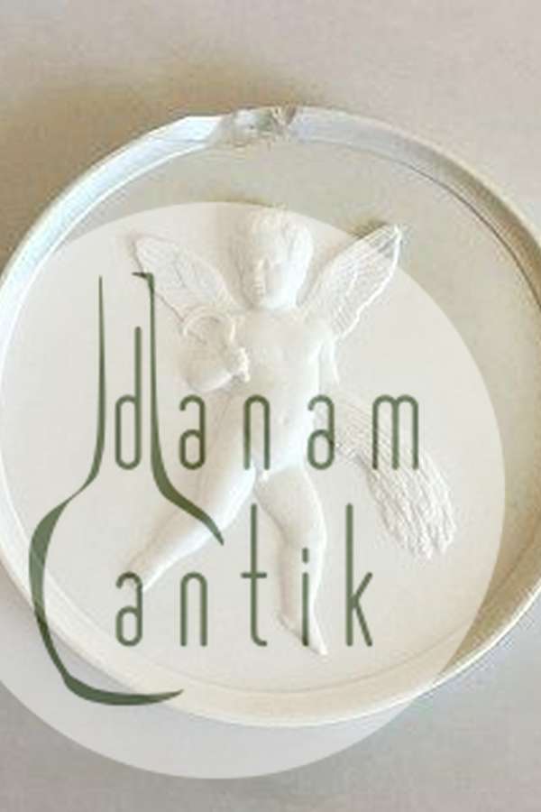 Bing og Grøndahl Bisquit Platte "Agerdyrkningens Genius"