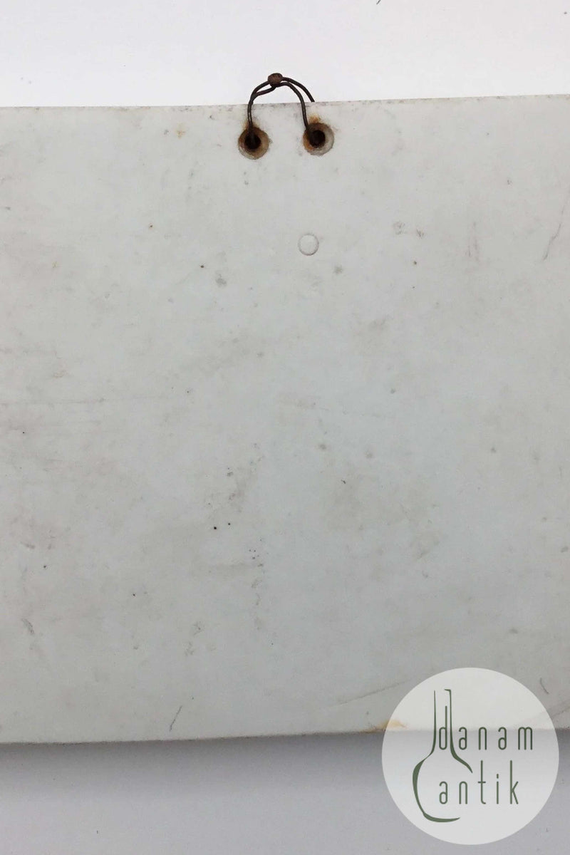 Royal Copenhagen Bisquit "Amor med en svane og drenge der plukker frugt (sommer)" Platte