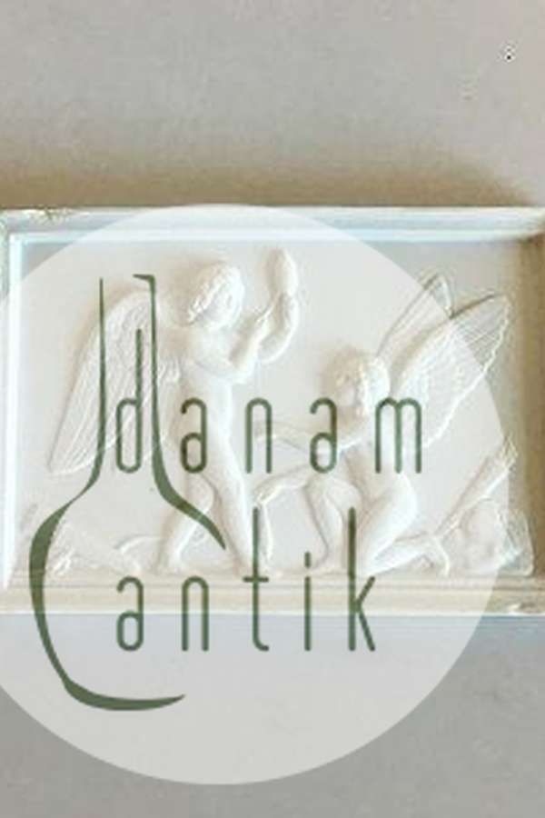 Royal Copenhagen Bisquit "Amor og Hymen spinder livets tråd" Platte