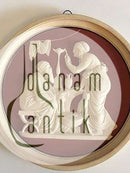 P. Ipsen Thorvaldsen Plate in terracotta Winter