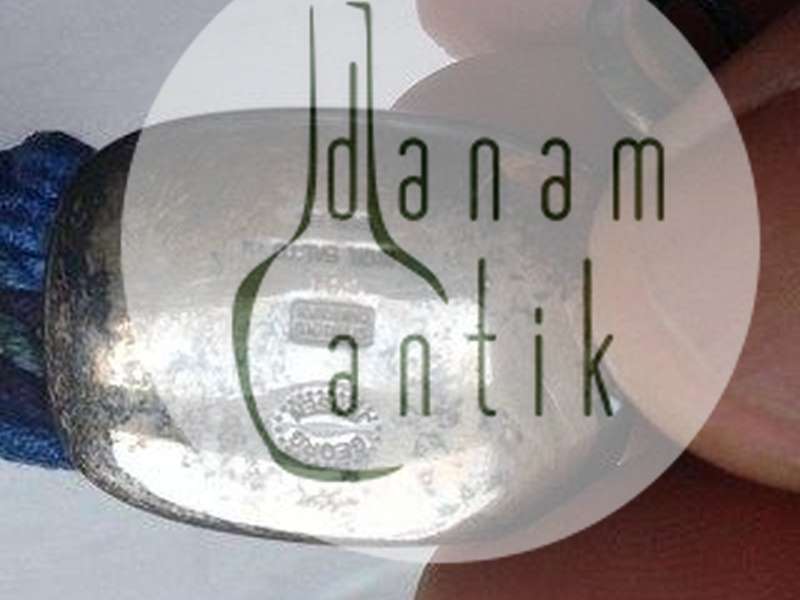 Georg Jensen Sterling Sølv Naja Salto Bælte i Blå