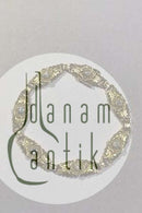 Georg Jensen Leddelt Armlænke Guld med Brillanter No 251.