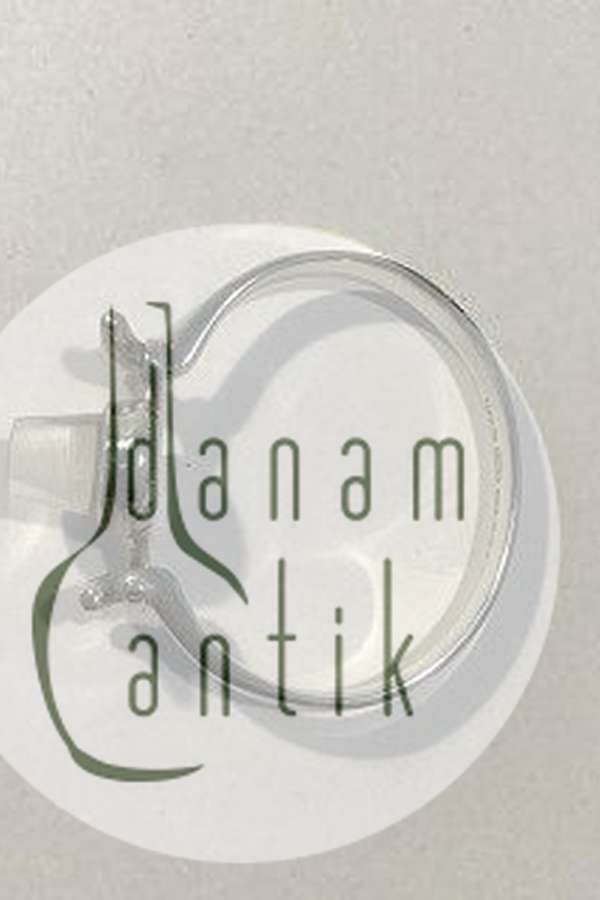 Georg Jensen Sterling Sølv Armbåndsur med Bjergkrystal No 231