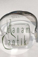 Georg Jensen Sterling Sølv Armring No 203 med Rutil Quartz Torun