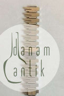 Georg Jensen Sterling sølv armbånd med blå emalje No 120