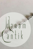 Georg Jensen スターリングシルバー ブレスレット フラワーオーナメント No.18