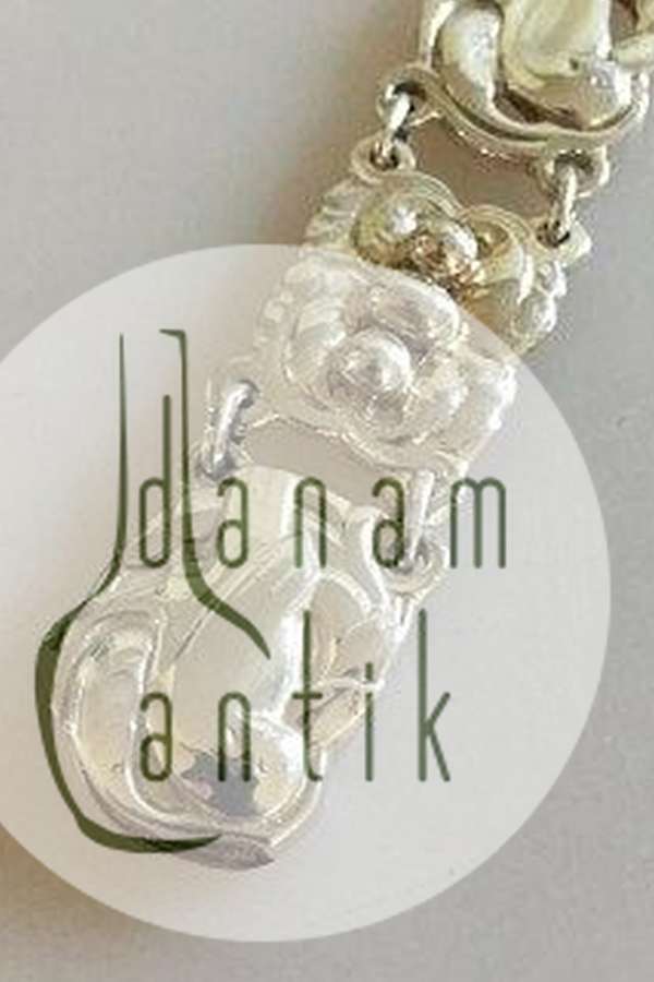 Georg Jensen Sterling Sølv Due Armbånd No 17