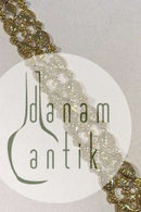 Georg Jensen 18K Guld Diamantbesat Armlænke No 17(1930-45)