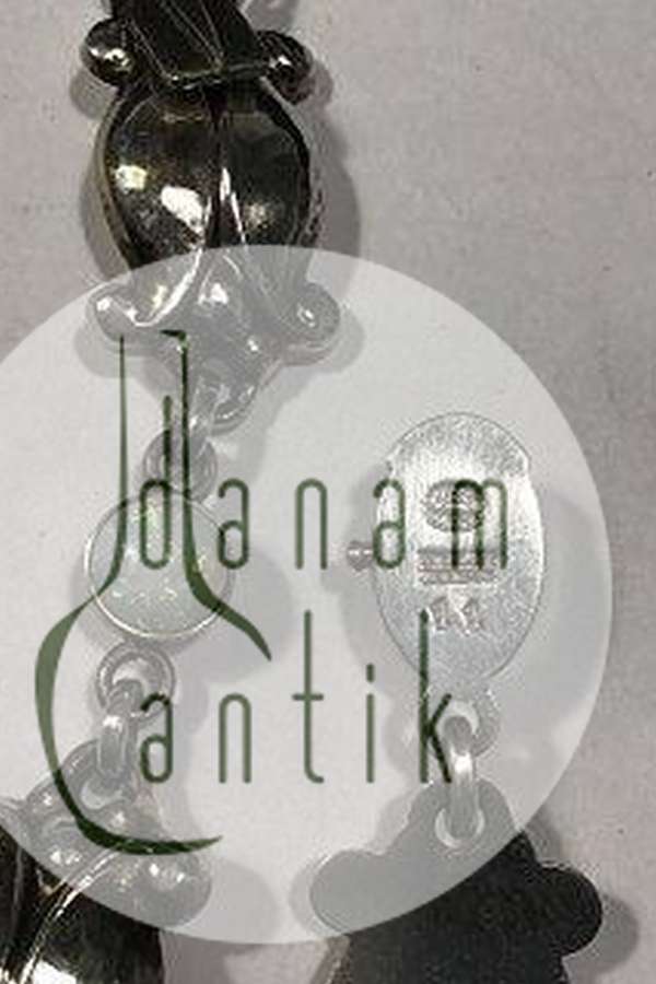 Georg Jensen Sterling Sølv Armlænke No 11 Opal