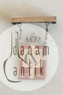 Georg Jensen Kongemærke i Sterling Sølv, 1870-1940