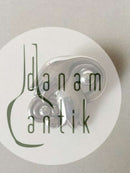 Georg Jensen Sterling Sølv Broche No 100A.