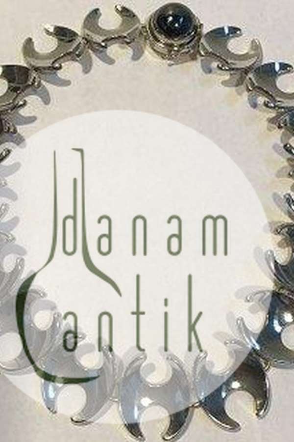 Georg Jensen Sterling Sølv Halskæde No 130B Hæmatit