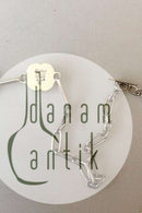 ジョージ ジェンセン スターリングシルバー ネックレス スモールフラワー No 42A 1915-1930年製