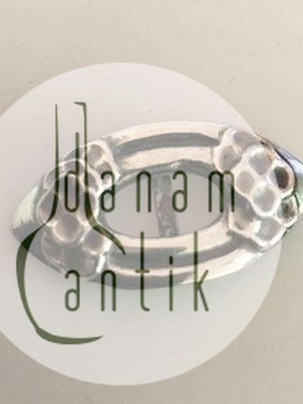 Early Georg Jensen Silver Belt Buckle in 826 S. from 1909-1914