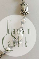 ジョージ ジェンセン スターリングシルバー ネックレス No15 シルバーストーン付き