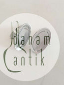 Georg Jensen Sterling Sølv Ovale Manchetknapper No 75A