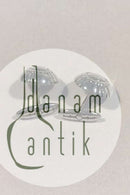 Georg Jensen Sølv Manchetknapper No 24